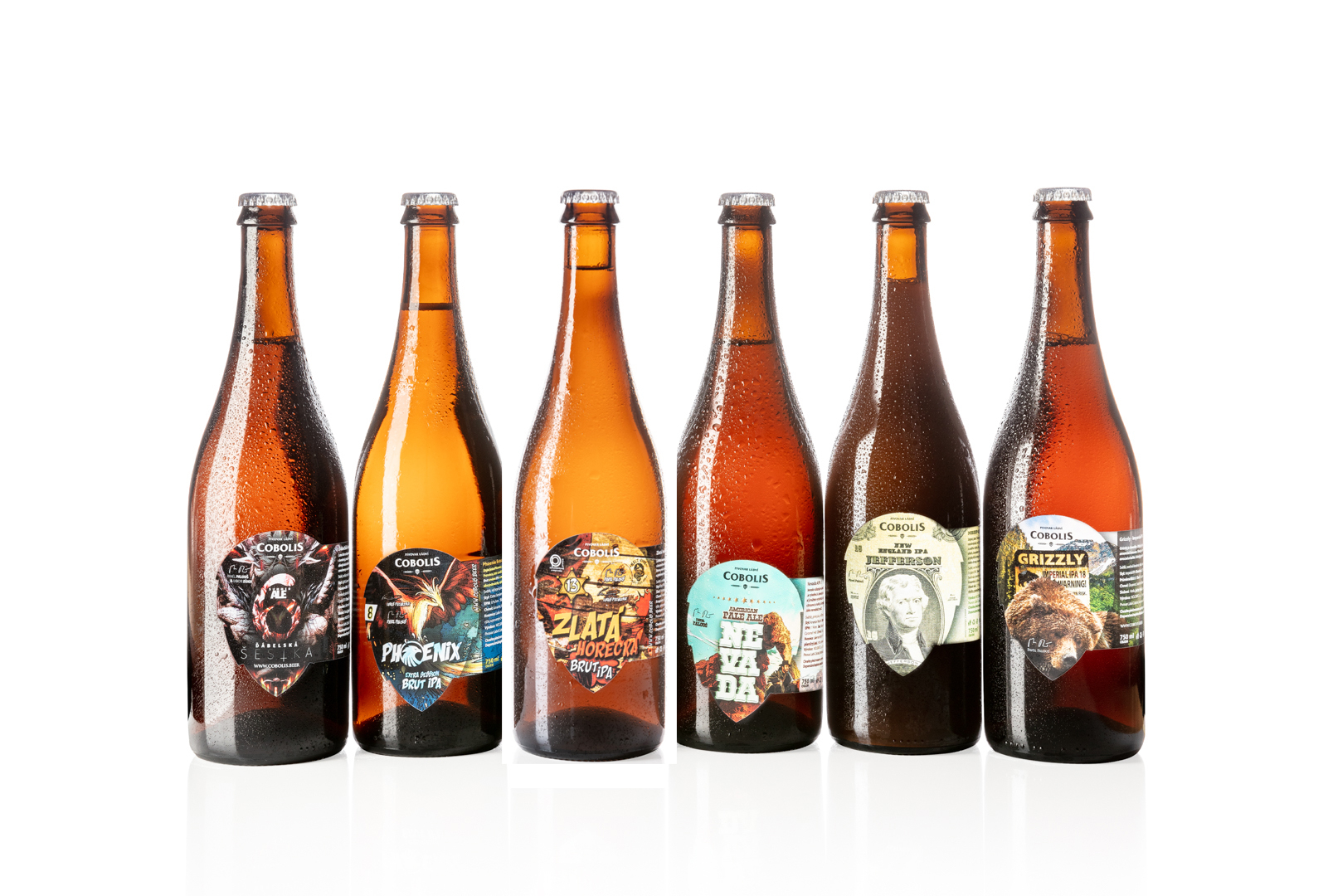 degustační set - 6 x lahev 750ml